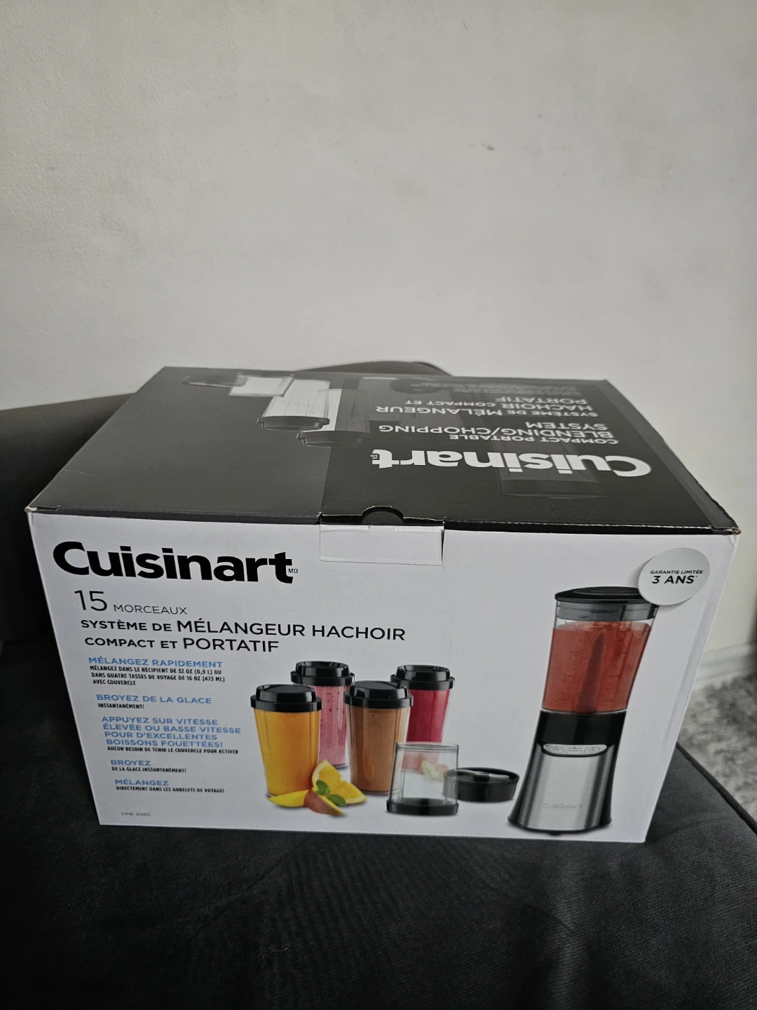Cuisinart 15-Piece Compact Portable Blending/Chopping System 🌱 - photo 3