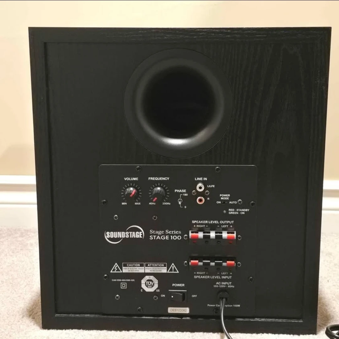 Soundstage Stage 100 10" Powered Subwoofer - photo 3