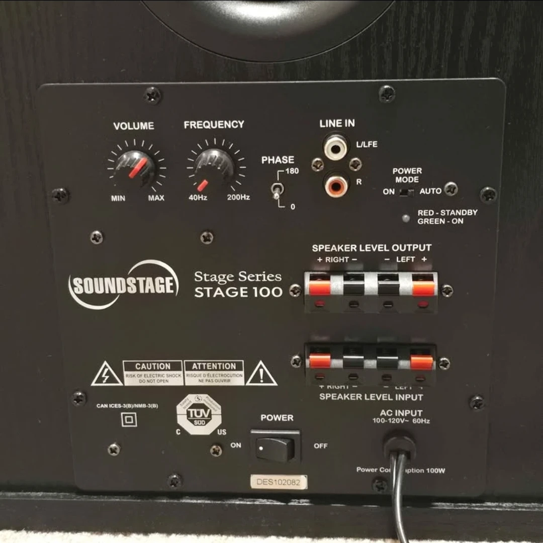 Soundstage Stage 100 10" Powered Subwoofer - photo 4