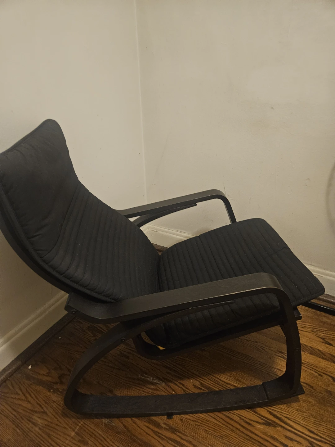 Black IKEA Rocking Chair - photo 2
