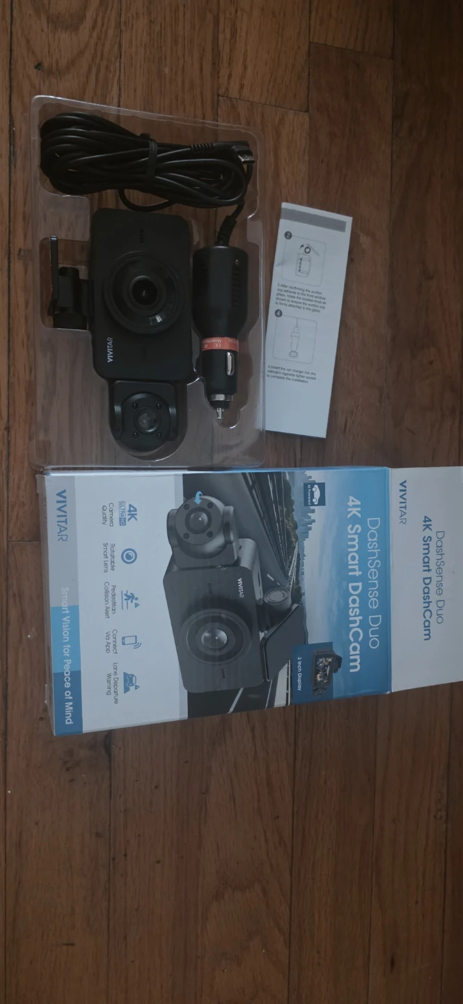 Vivitar DashSense DUO 4K Smart Dash Cam - photo 2