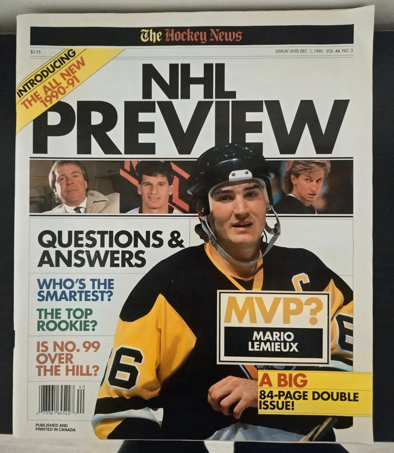Mario Lemieux 1990's Lot, Hockey News, Becketts, Cards - photo 2