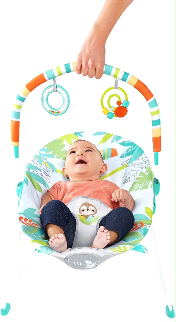 Bright Starts "Sloth" Baby Bouncer - photo 3