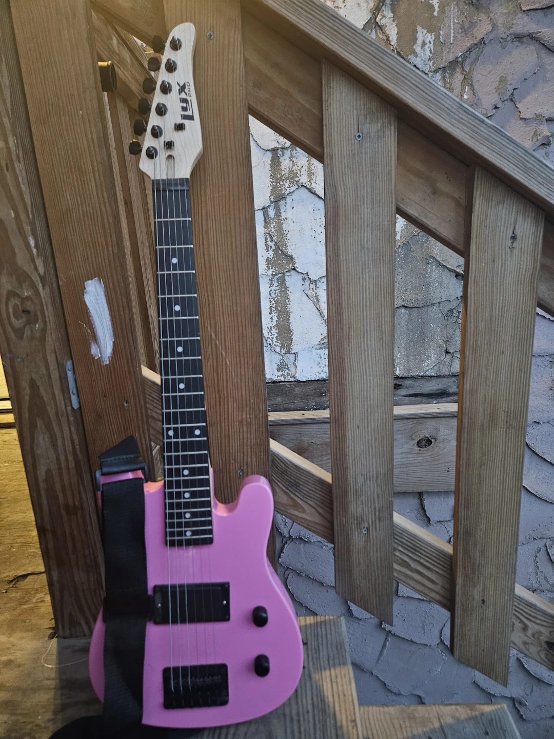 JIX PRO Electric Guitar Pink
