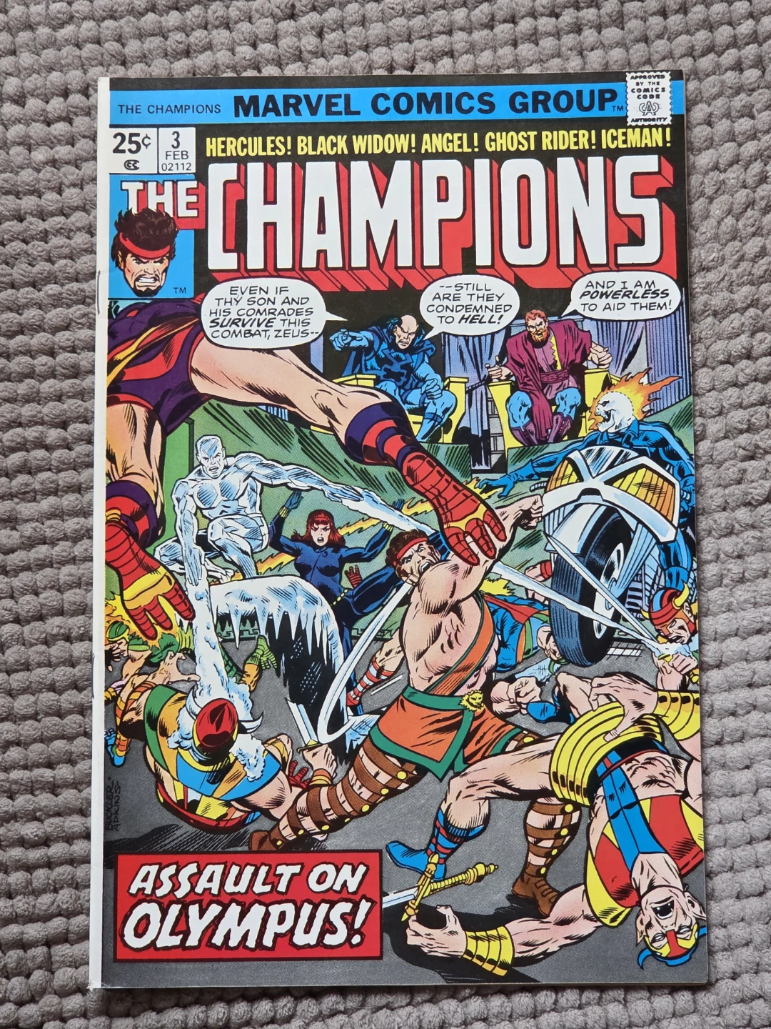 The Champions Comic #3