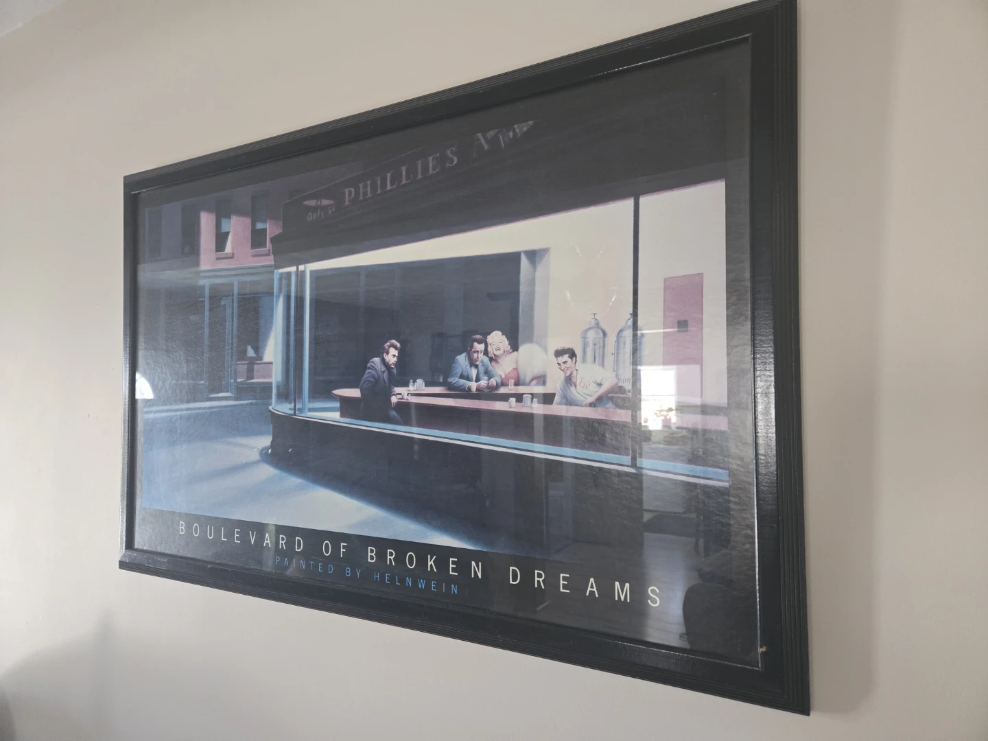 Boulevard of Broken Dreams Framed Print by Helnwein