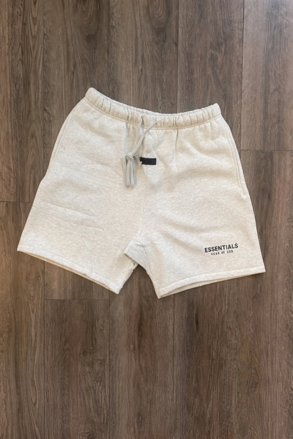 Fear of God Essentials Light Grey Sweat Shorts