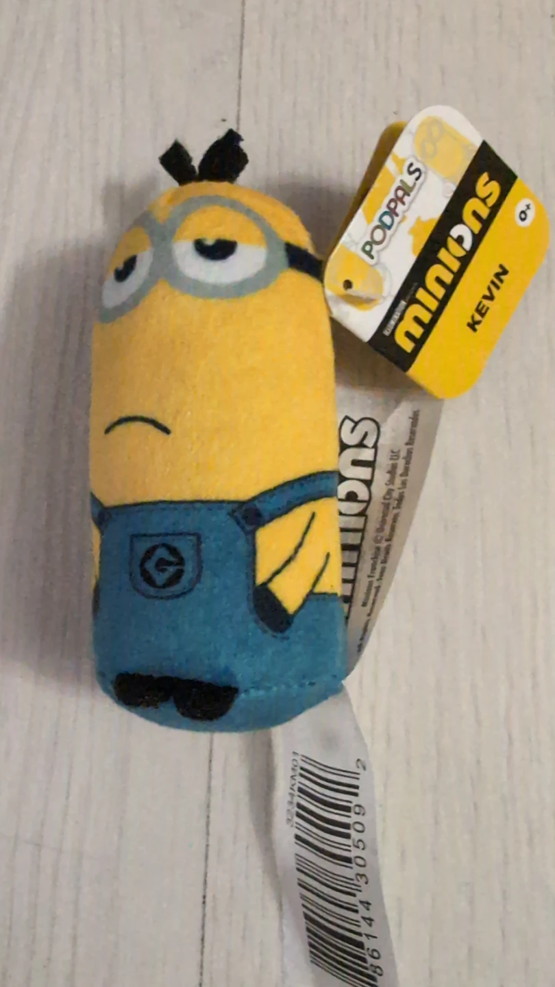 Minions PodPals Kevin Plush Toy- brand New