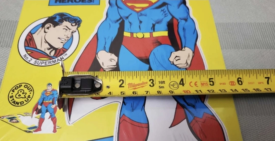 New DC comics superman desktop standee - photo 4