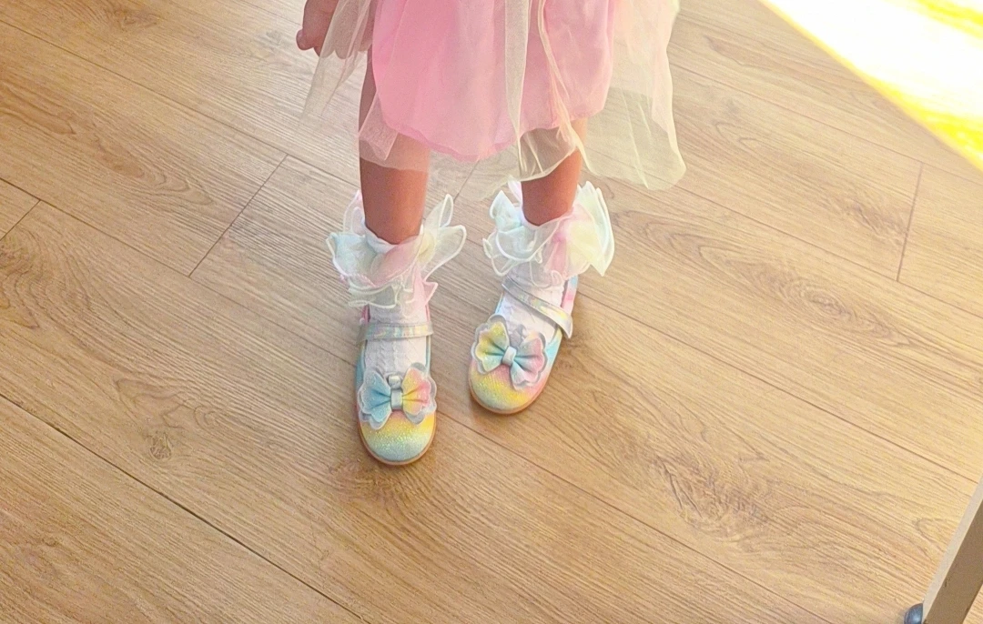 Girls Unicorn Bow Mary Jane Shoes - photo 2