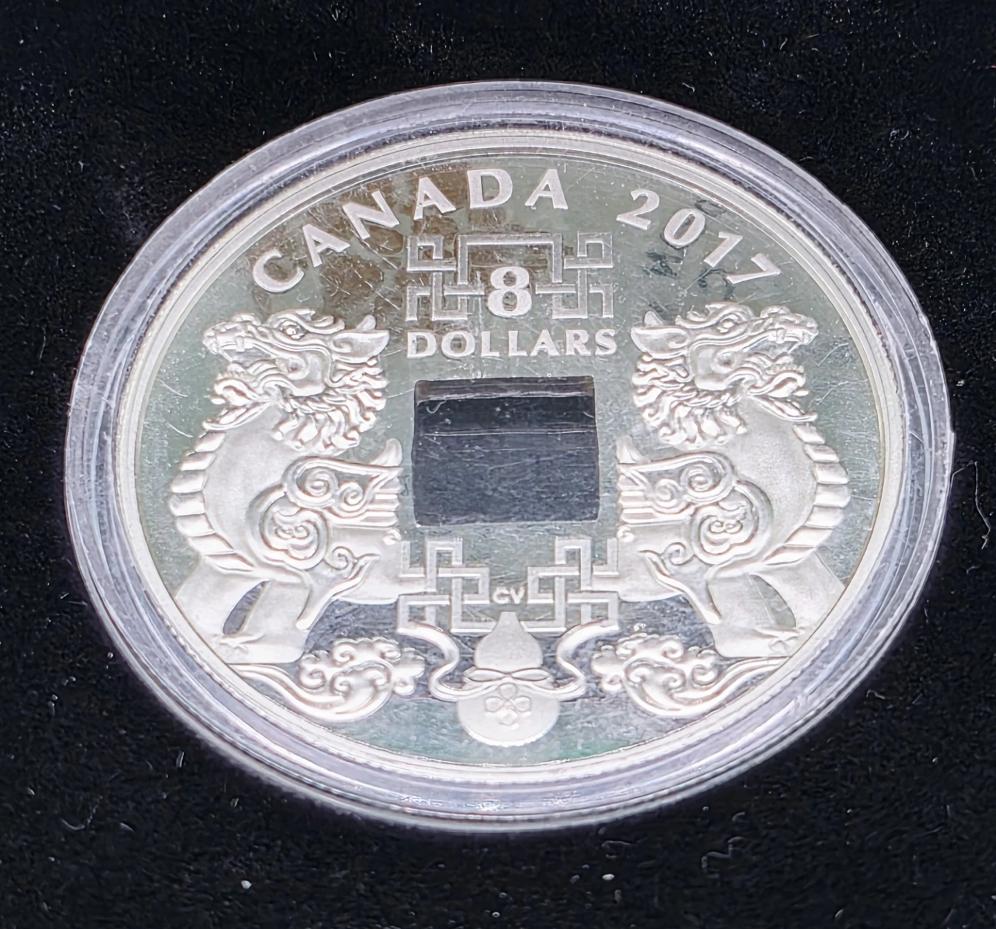 🍀 2017 Canada $8 Fine Silver Coin Good Luck Charms - photo 3