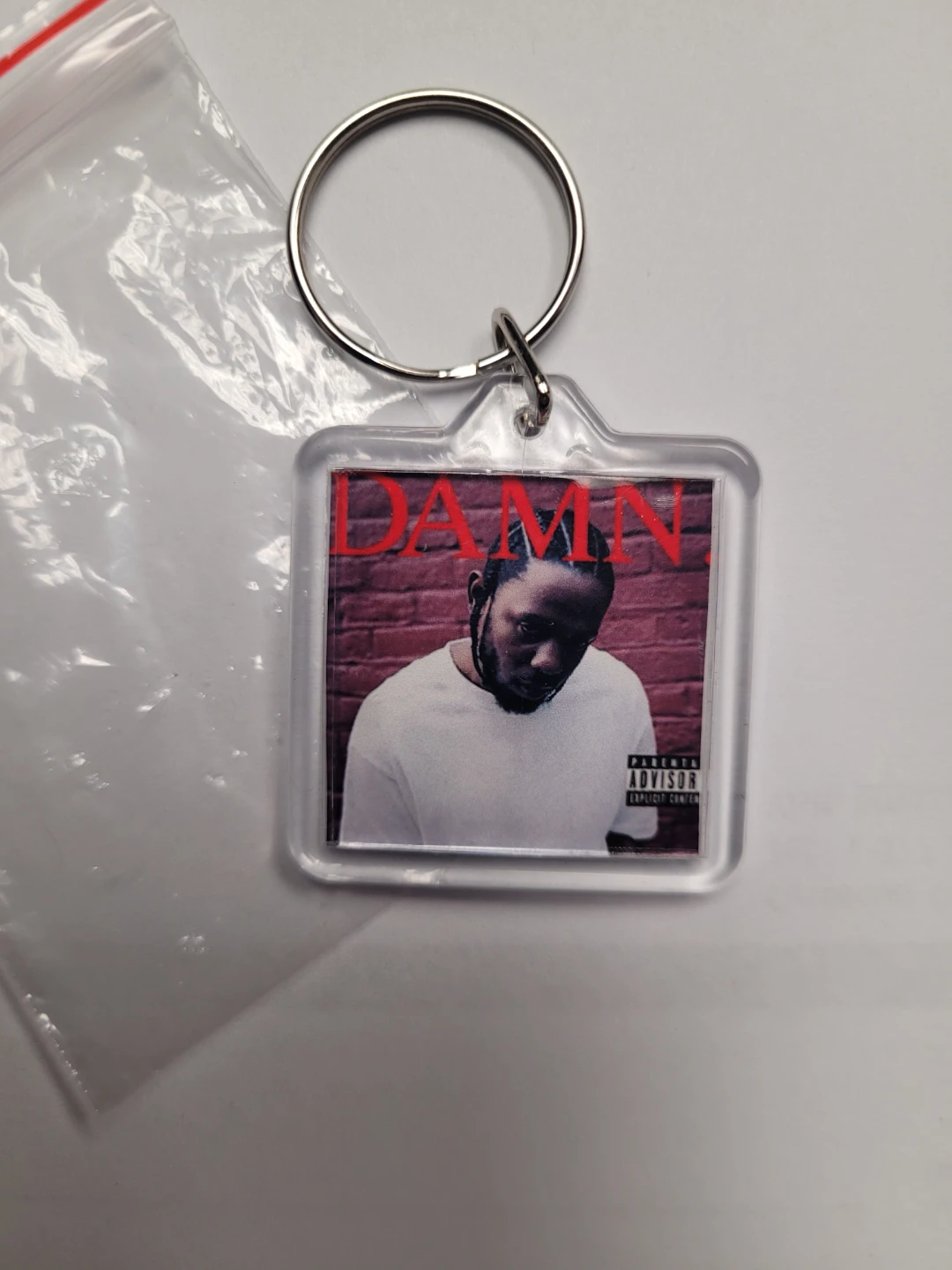 Kendrick Lamar DAMN. Album Cover Keychain - photo 2