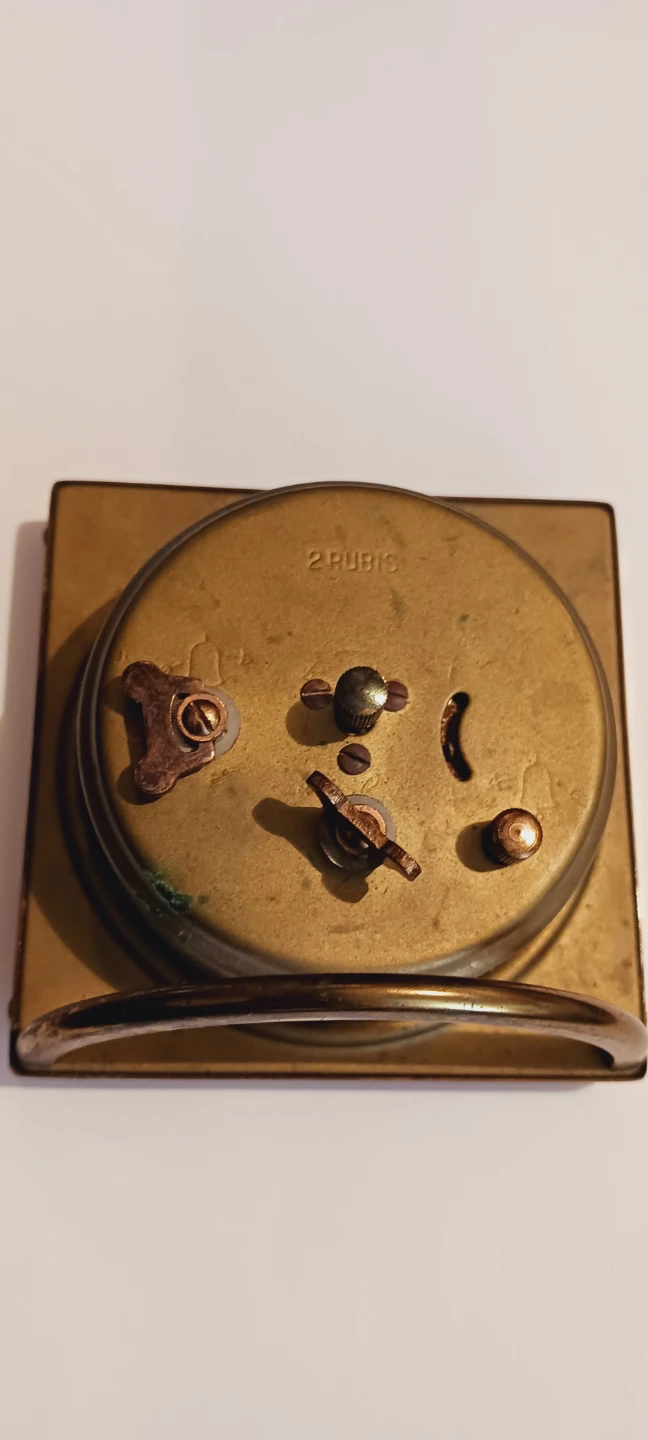 Diehl Wecker Art Deco German Alarm Desk Clock AS IS. - photo 4