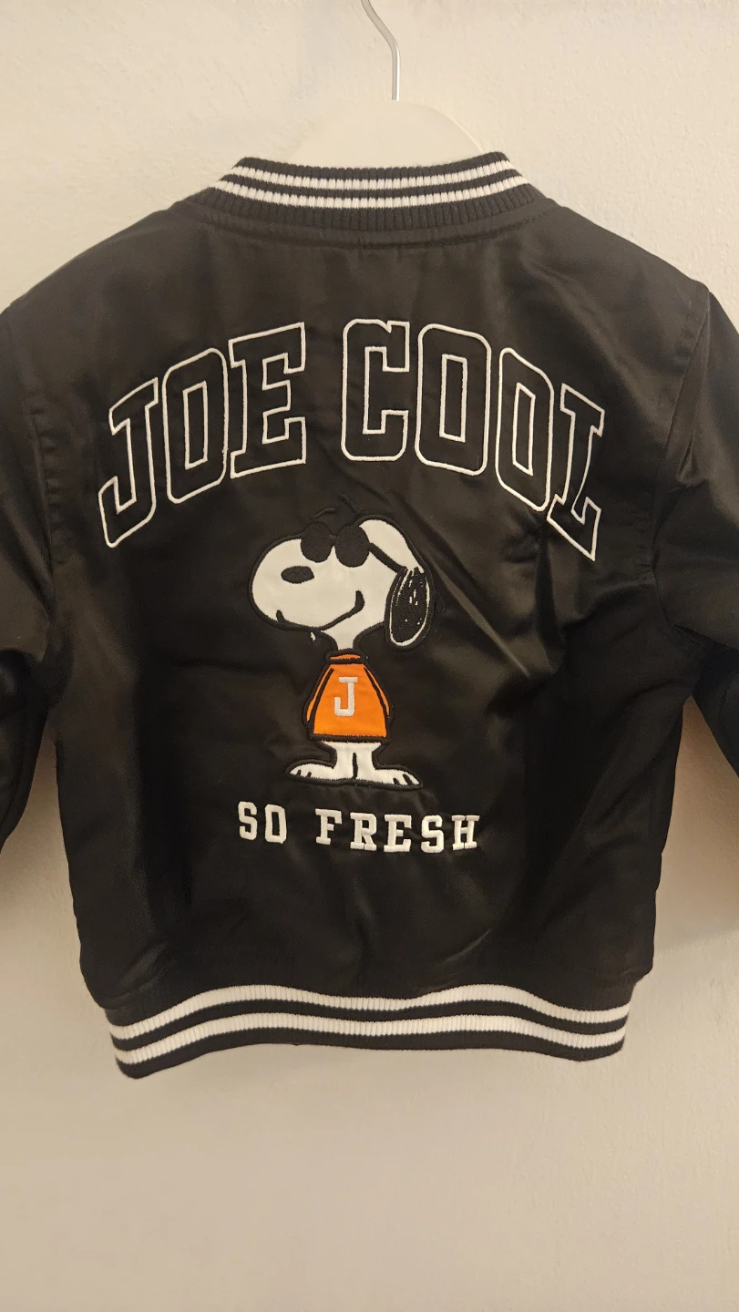 Joe Fresh Joe Cool Snoopy Bomber Jacket Toddler Size 3