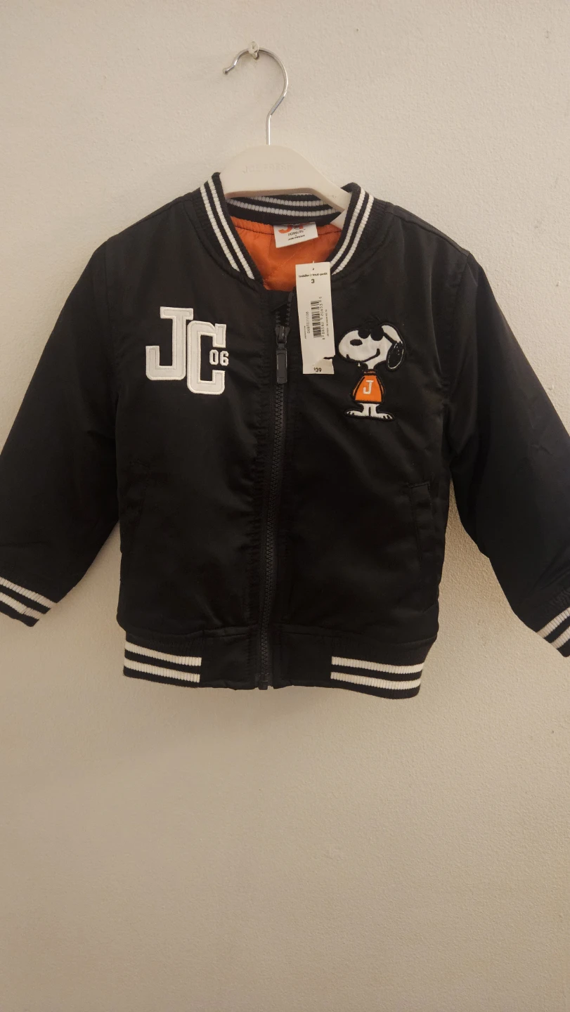 Joe Fresh Joe Cool Snoopy Bomber Jacket Toddler Size 3 - photo 2