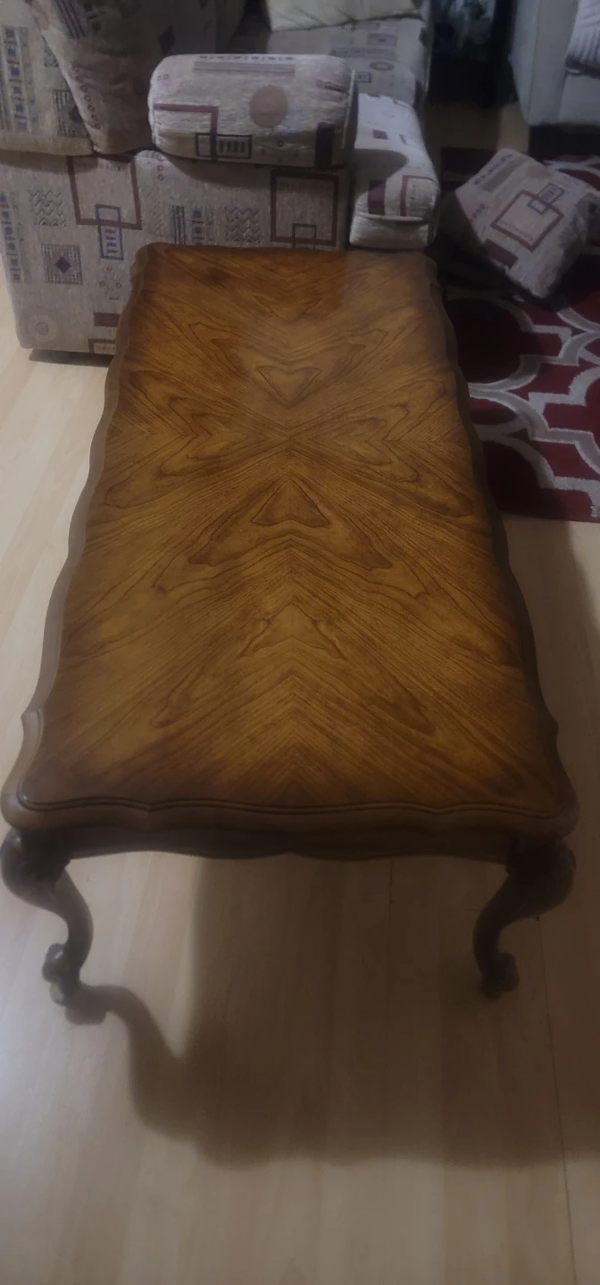 Vintage Wood Coffee Table - photo 3