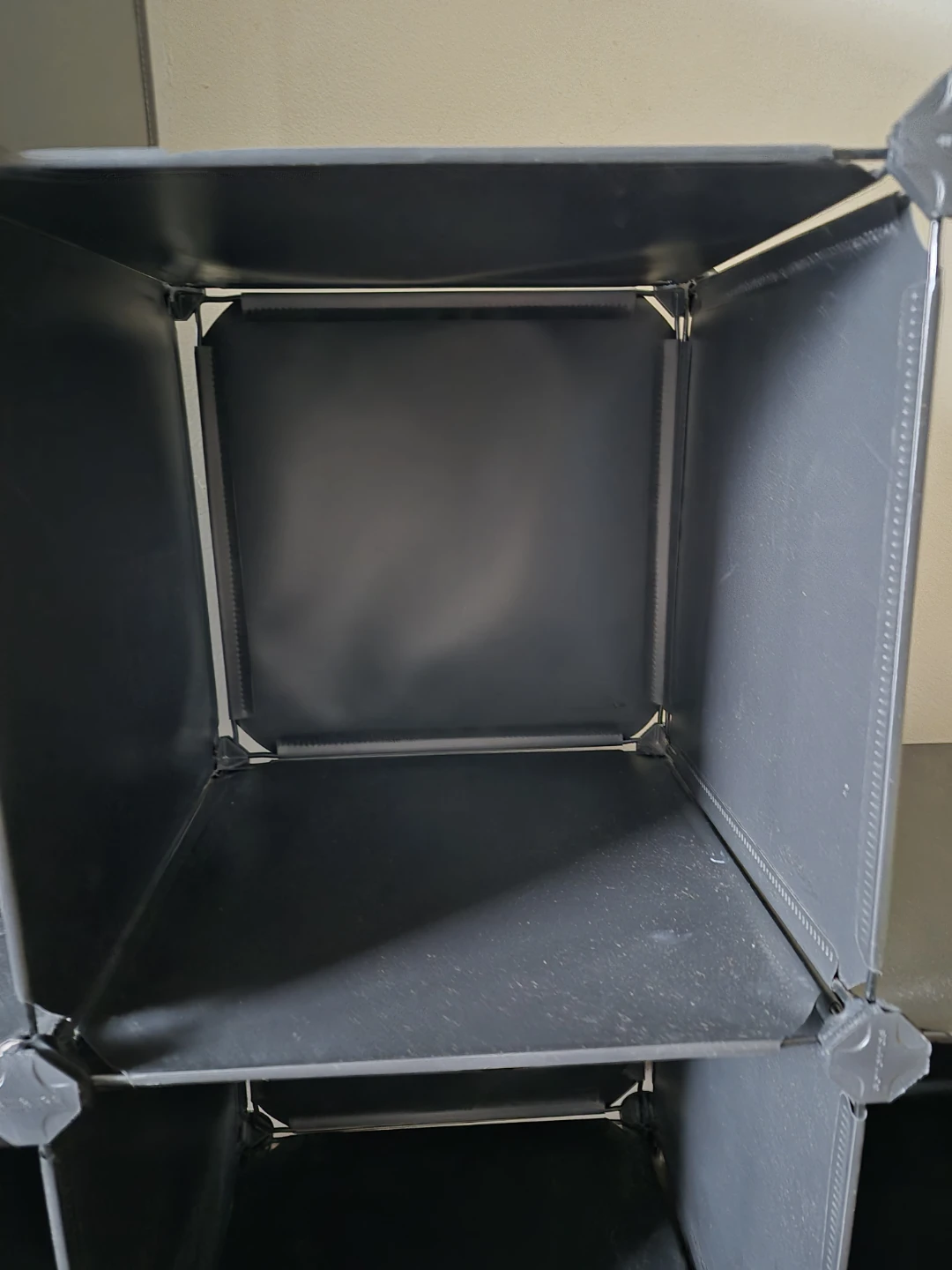 Black Modular Cube Storage Unit - photo 2