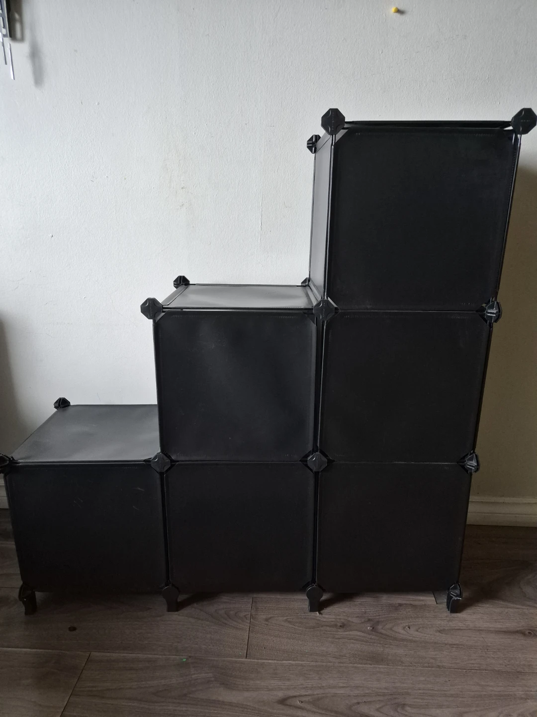 Black Modular Cube Storage Unit - photo 5