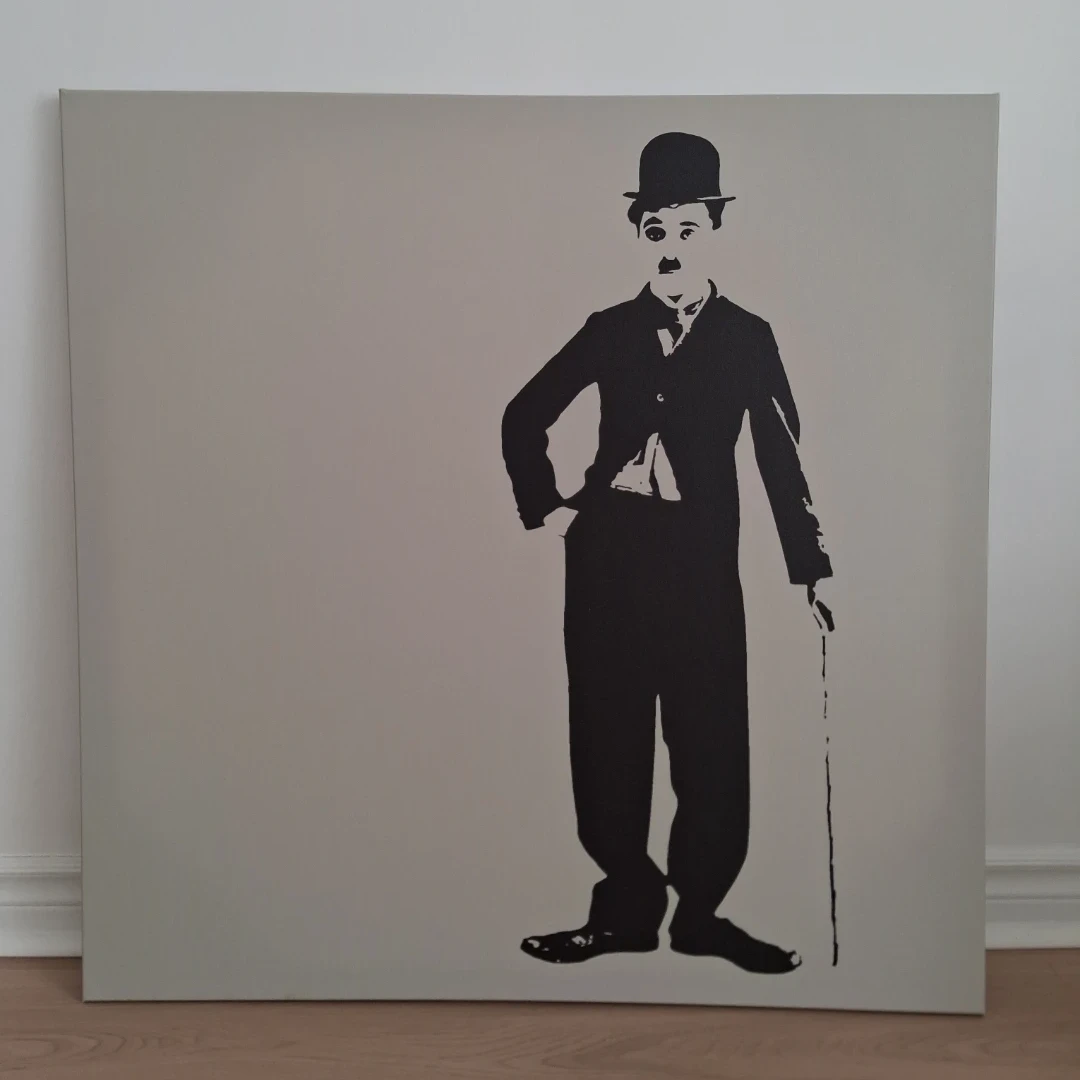 IKEA Charlie Chaplin Canvas Print Wall Art