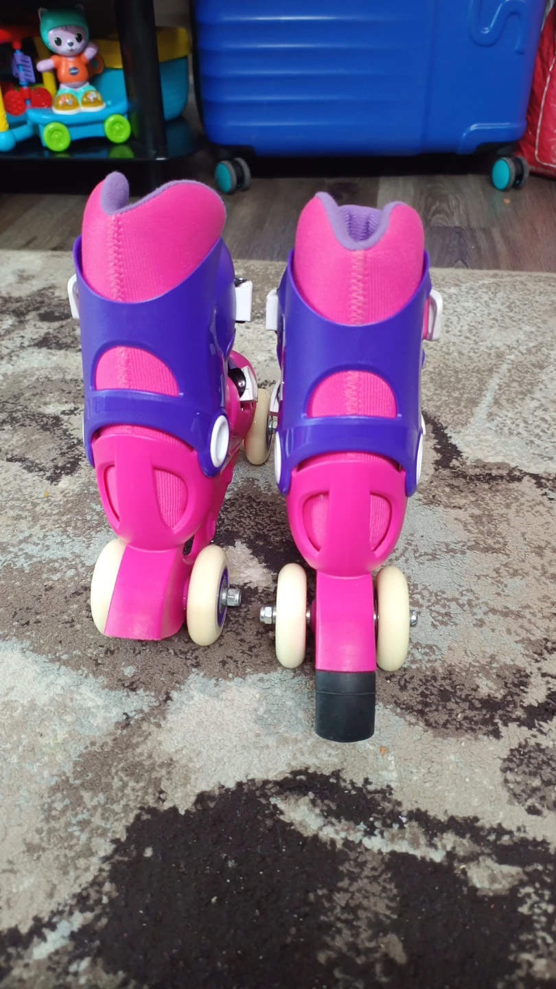 Oxelo Pink & Purple Roller Skates - photo 2