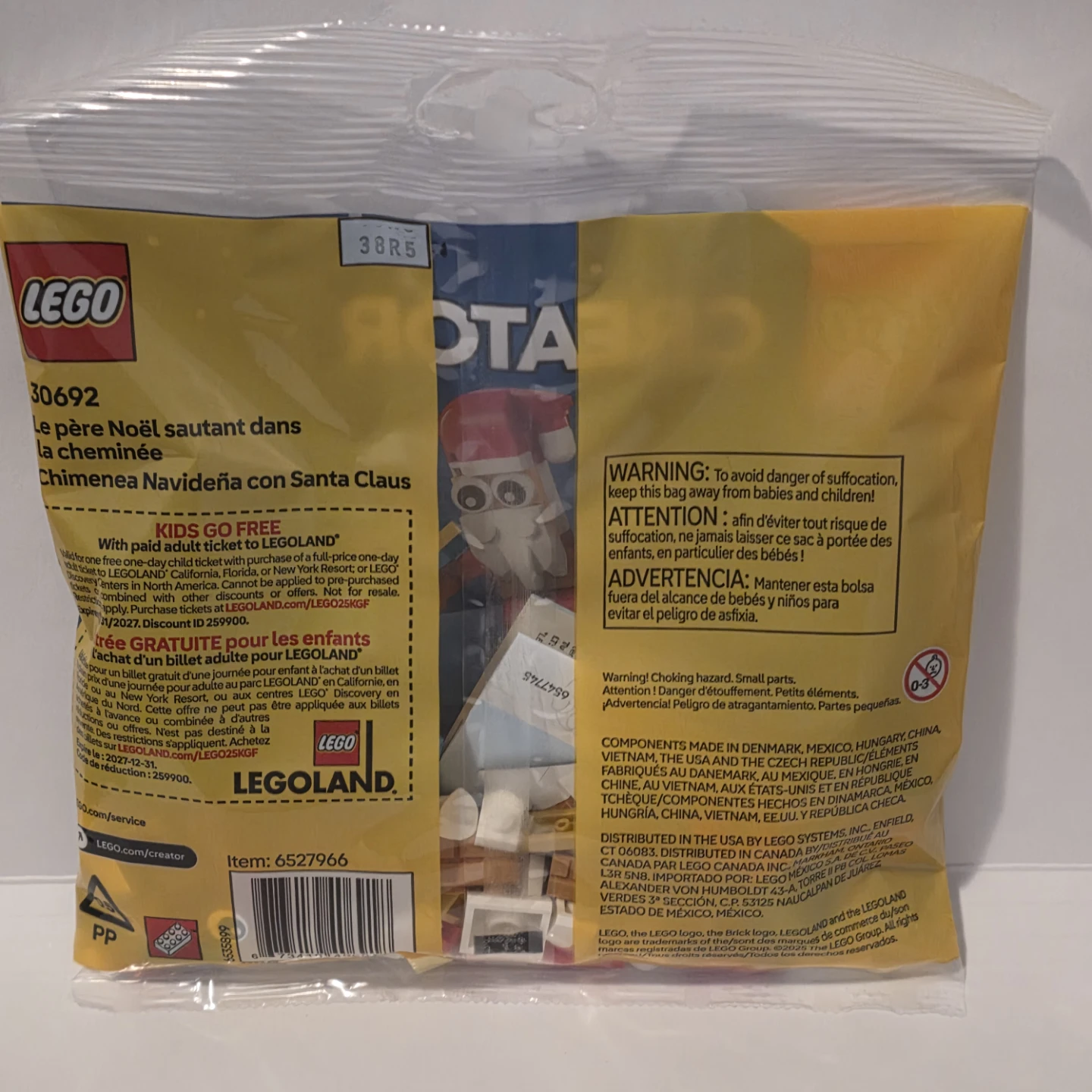 LEGO Creator 30692 Christmas Chimney with Santa Set - photo 2