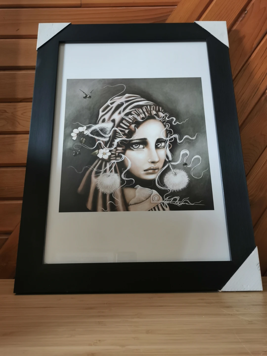 Mary Print by Angelina Wrona Framed Large Gallery Art
