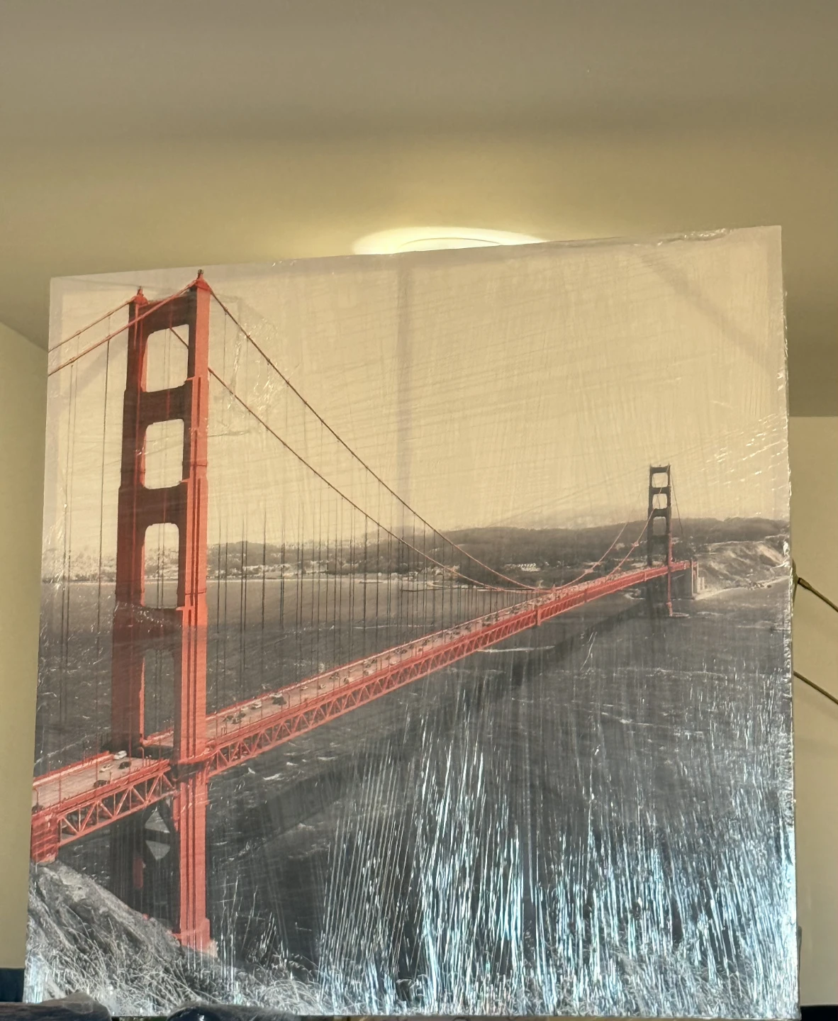 Large Golden Gate Bridge Canvas Wall Art