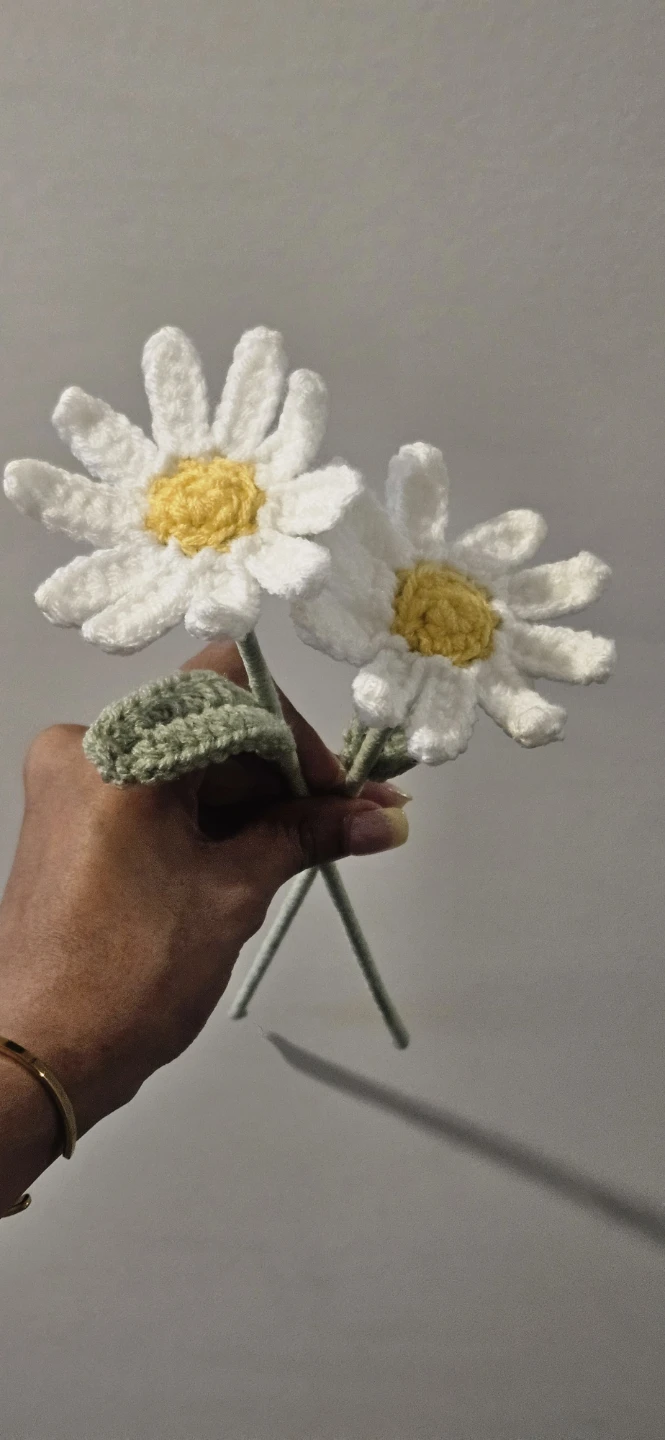 Crocheted Daisy Flowers 🌼 - photo 2