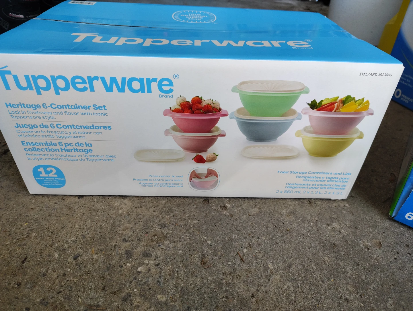 Tupperware Heritage 6-Container Set