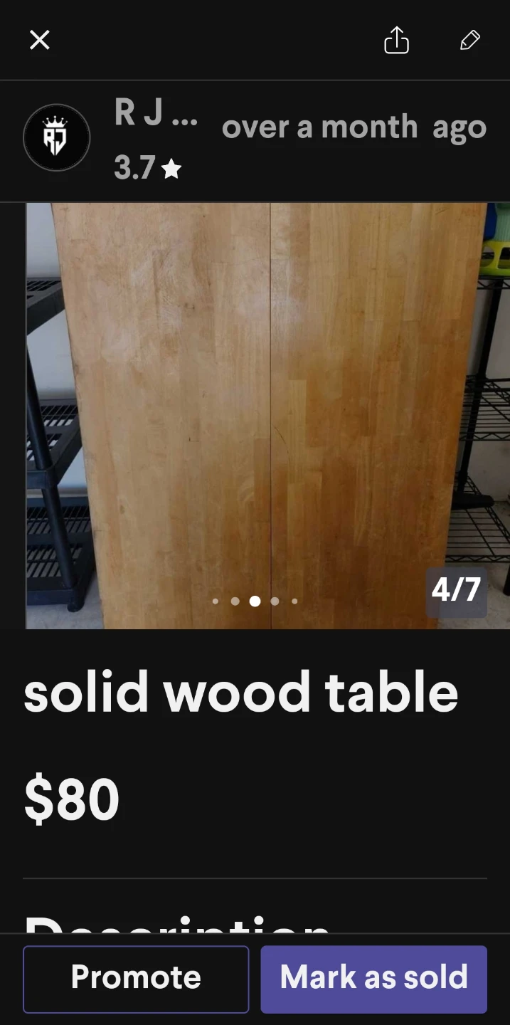 Kitchen table - photo 3