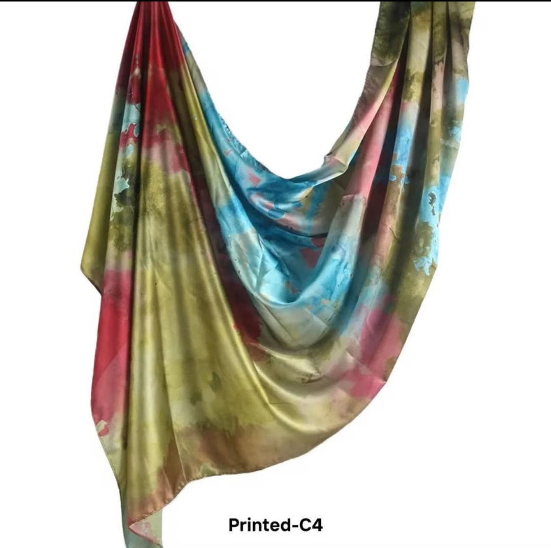 Elegant Chiffon Silk Hijab, your everyday luxury pieces - photo 4