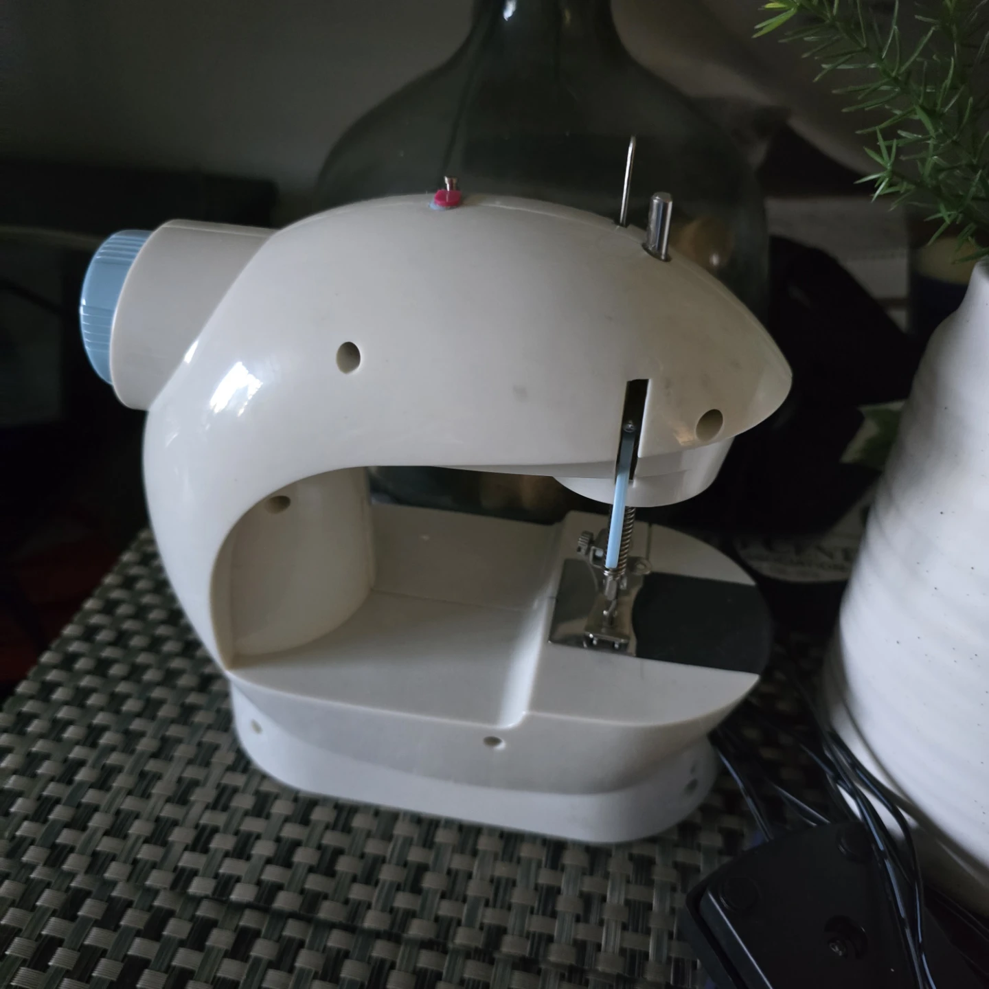 White Portable Sewing Machine