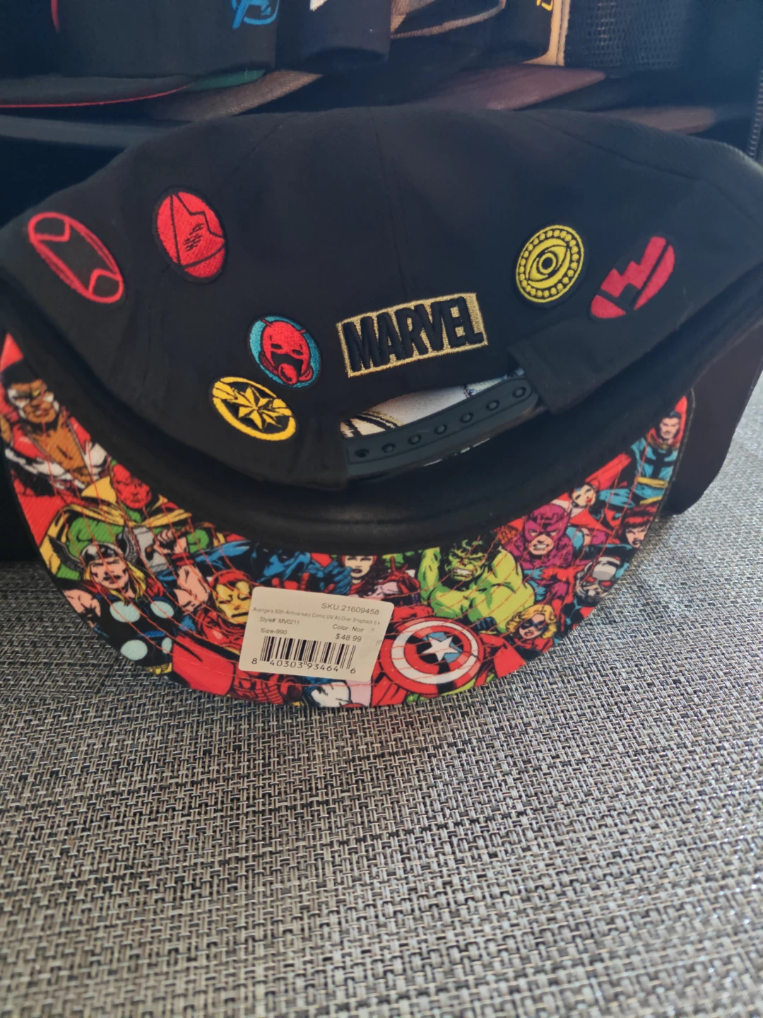 Marvel Avengers Snapback Hat - photo 4
