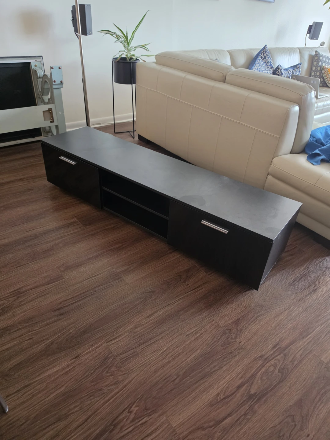 Modern TV/Media Stand with Storage — ONLY $65