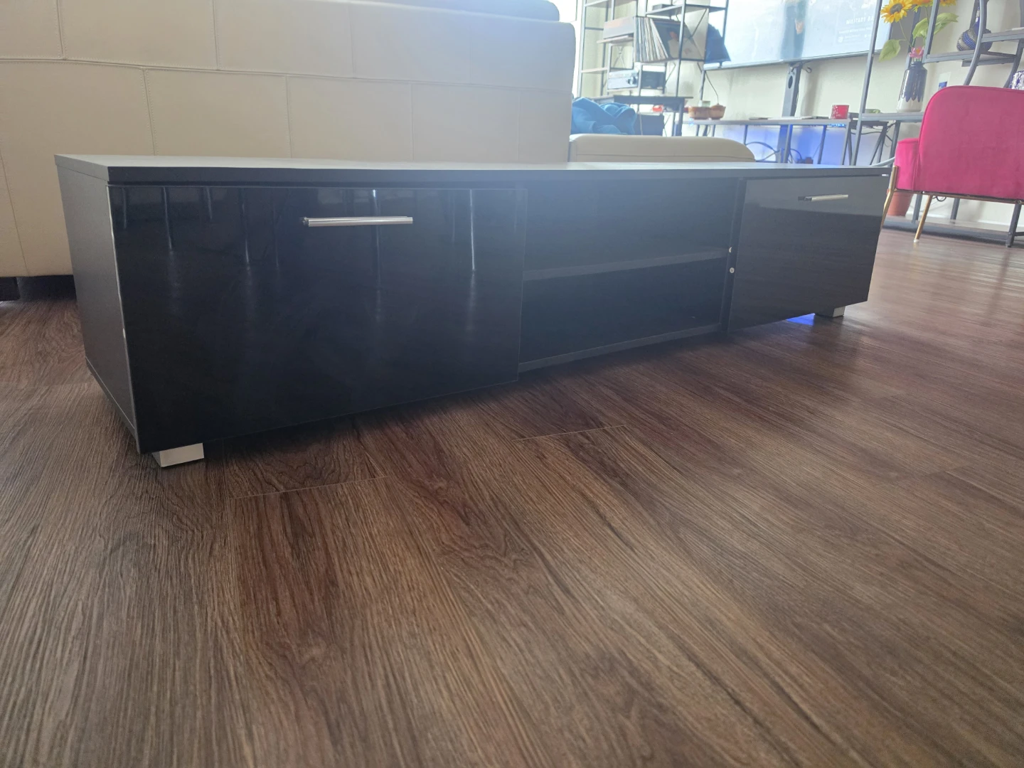 Modern TV/Media Stand with Storage — ONLY $65 - photo 3