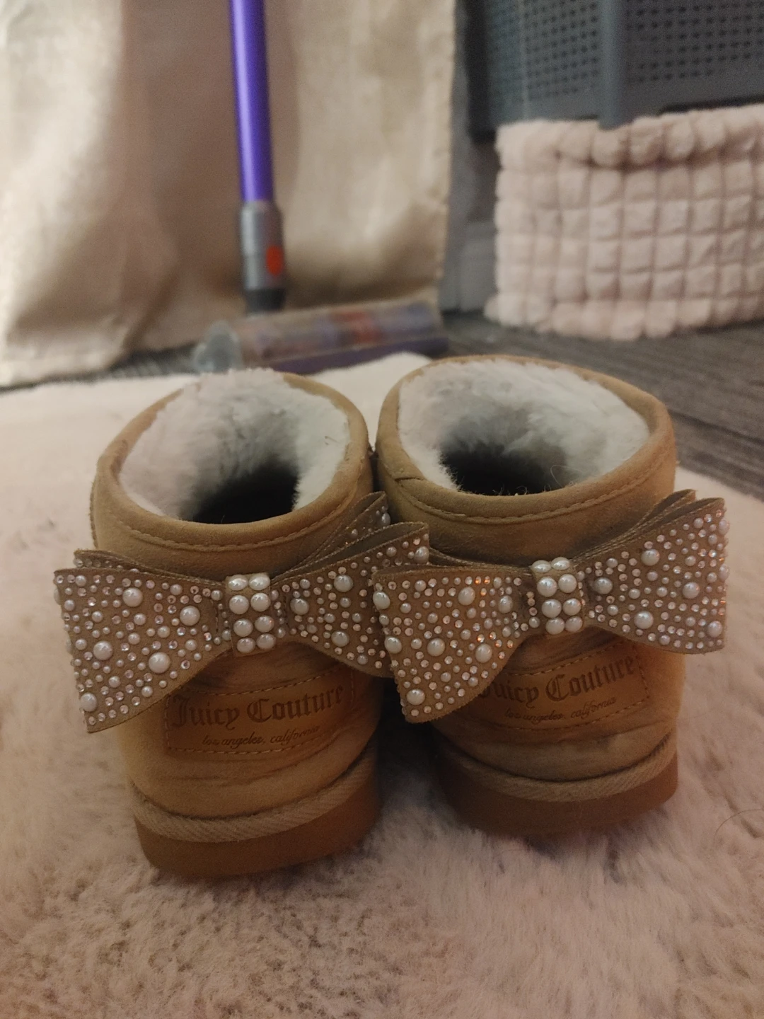 Juicy Couture Toddler Boots with Bow