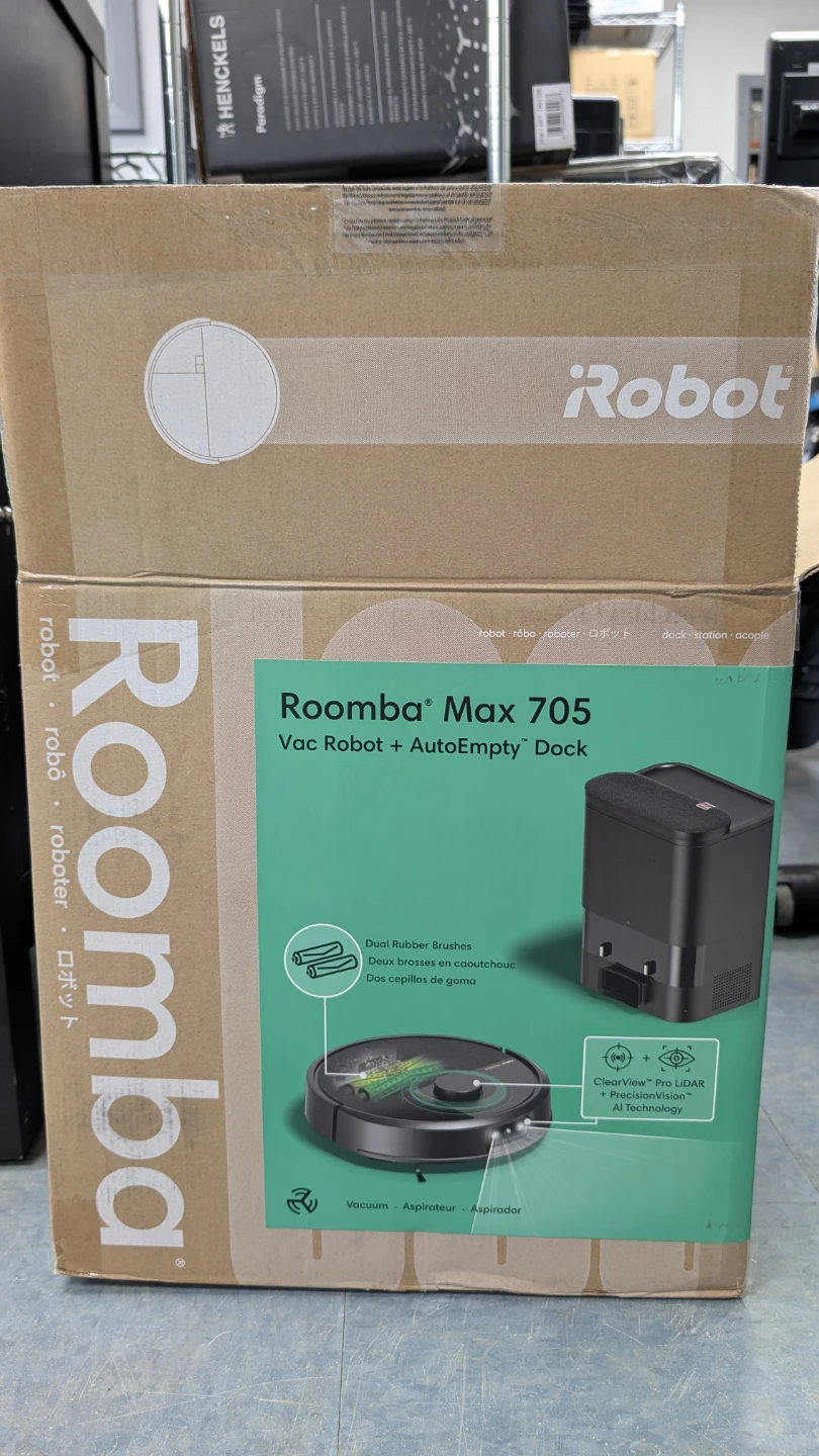 iRobot Roomba Max 705 Vac Robot + AutoEmpty Dock - photo 5