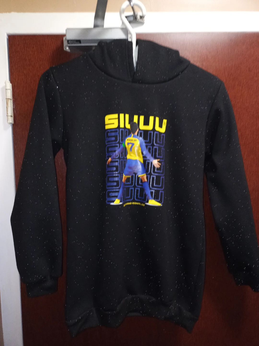 SIUUU Hoodie (Cristiano Renaldo) - Size Small