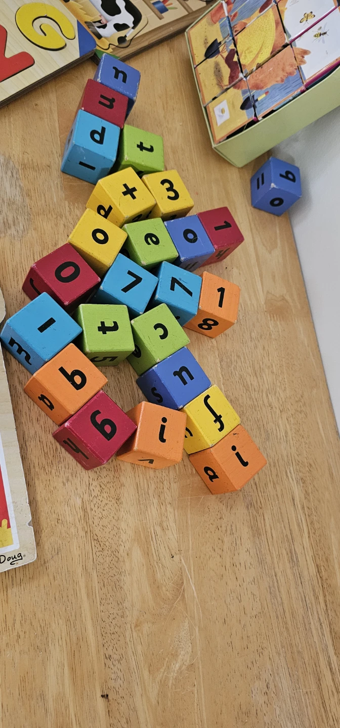 Melissa & Doug Wooden Alphabet and Farm Puzzles - photo 2
