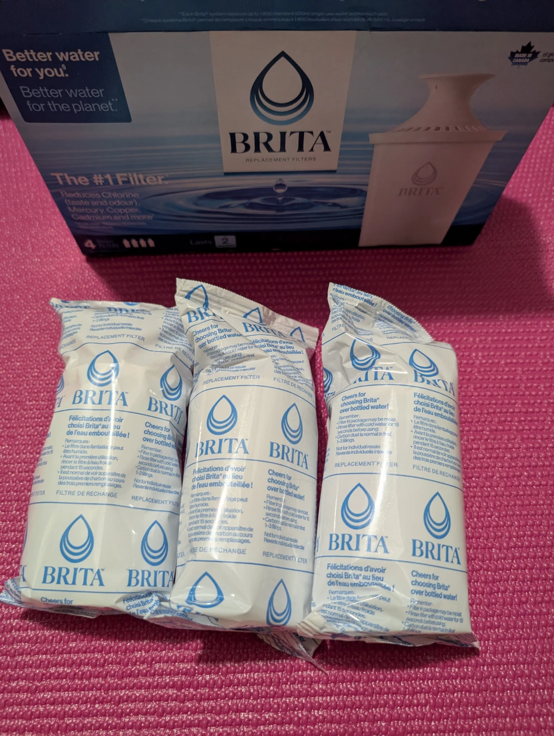 3 Brita Water Filter(unopened)- Moving Sale - photo 2
