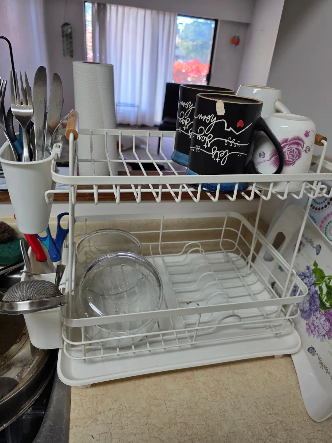 Small 2 tier Dish Rack - photo 5