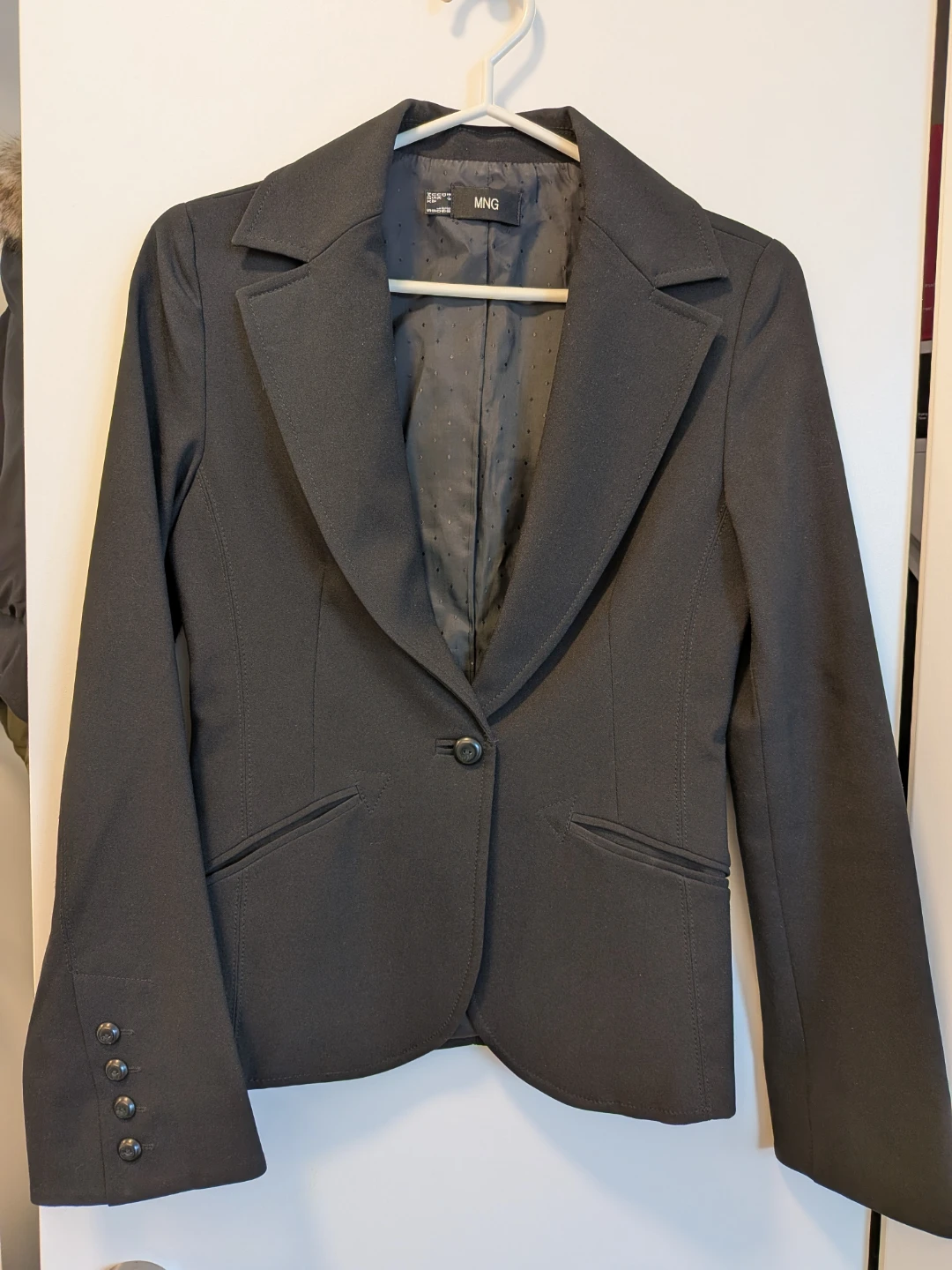 MNG Black Blazer - Size 38