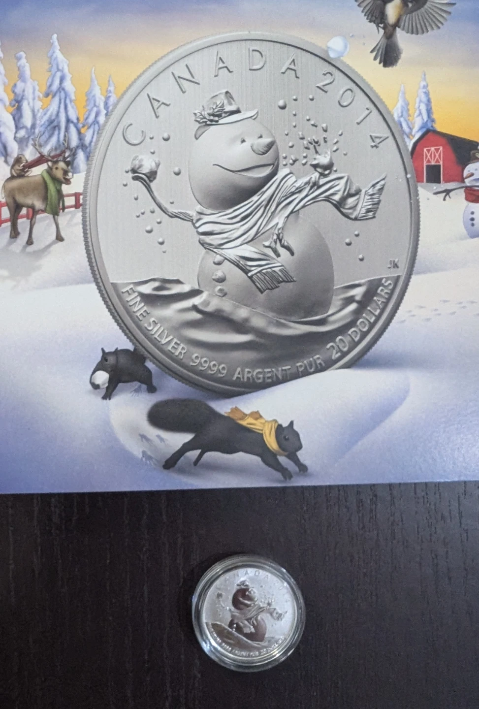 Canada 2014 20 Dollars Fine Silver Coin