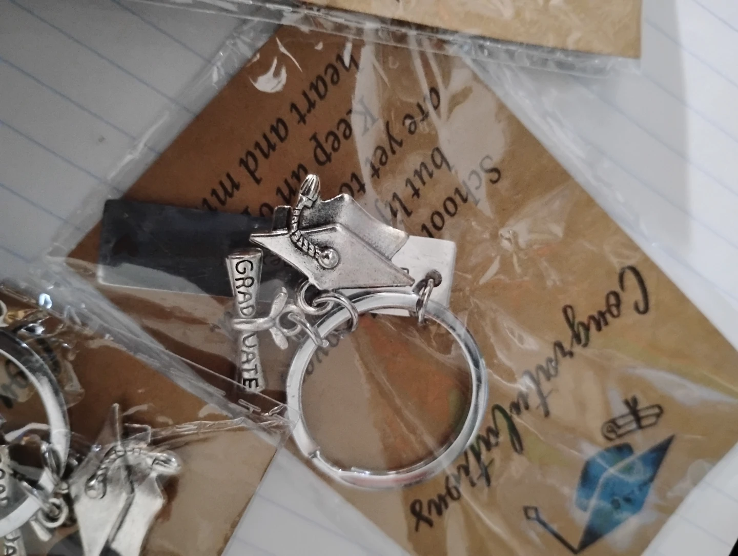 Graduation Keychain Set - Congratulations Gift - photo 2