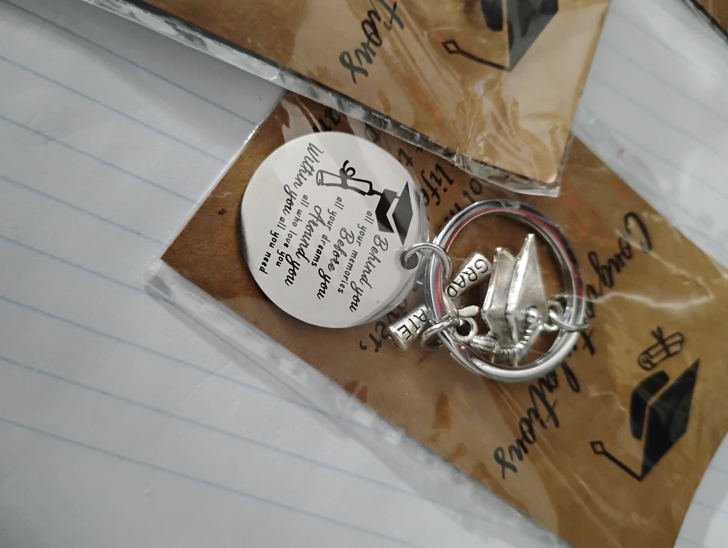 Graduation Keychain Set - Congratulations Gift - photo 3