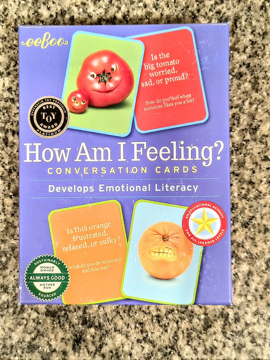Eeboo How Am I Feeling? Conversation Cards