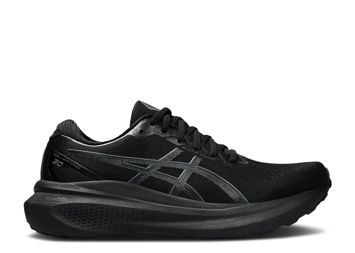 BNIB Asics Gel Kayano 30 - size 11.5 4E, triple black colour