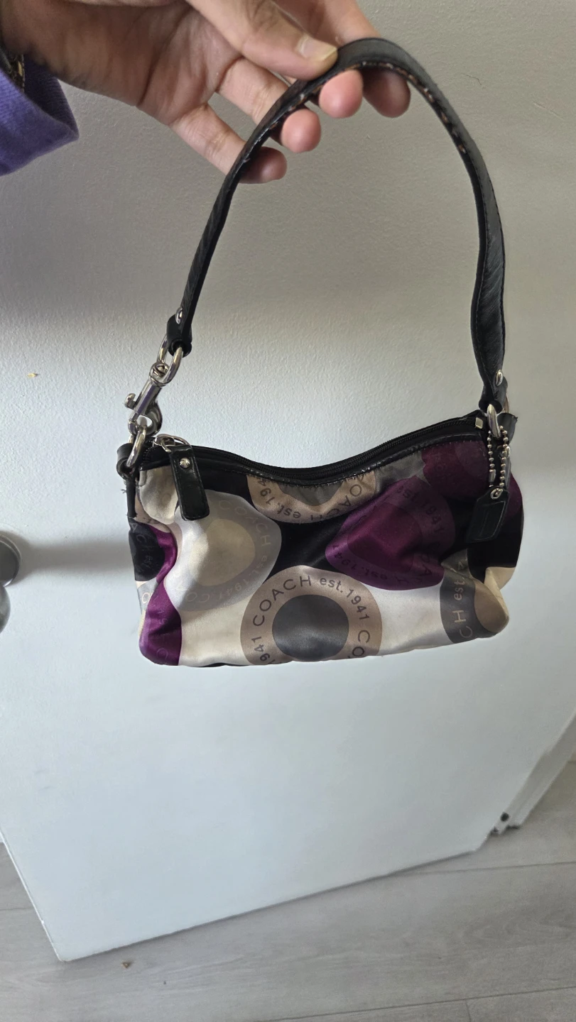 Coach Shoulder Bag - Patterned