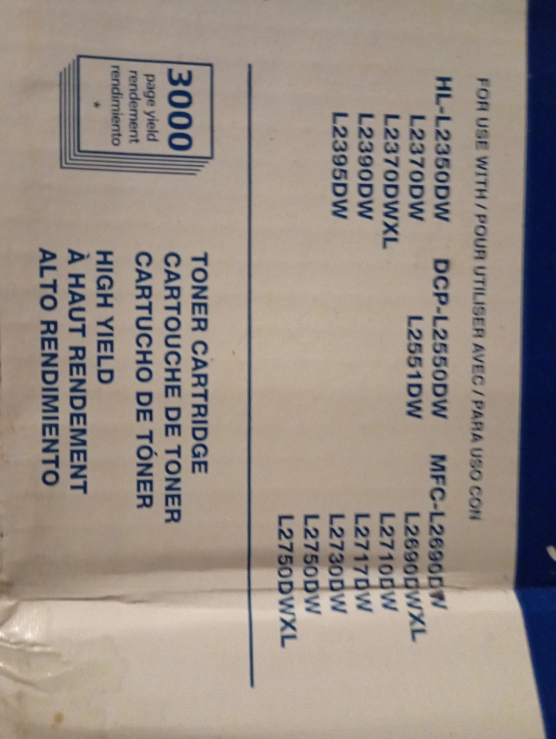 Brother TN-760 High Yield Toner Cartridge - photo 2