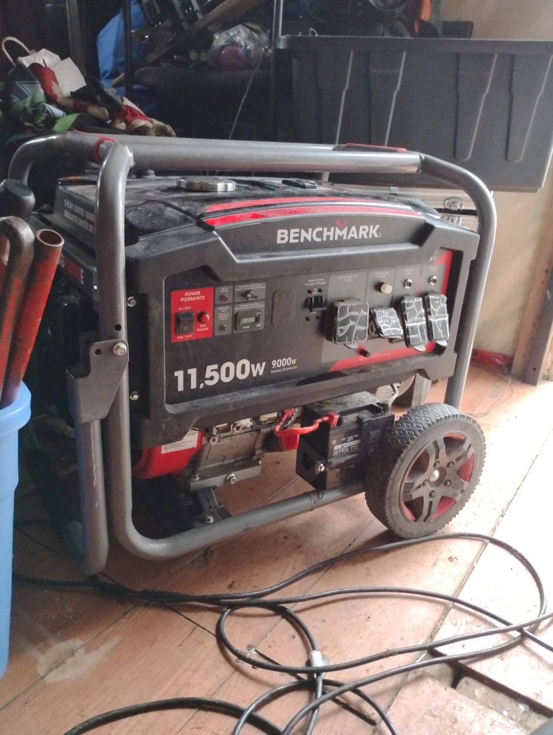 BENCHMARK 11,500W 9000W Generator